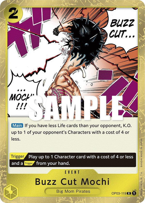 Buzz Cut Mochi [Pillars of Strength] Bandai