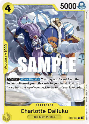 Charlotte Daifuku [Starter Deck: Big Mom Pirates] Bandai