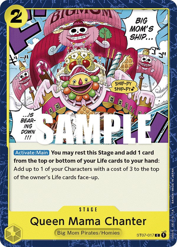 Queen Mama Chanter [Starter Deck: Big Mom Pirates] Bandai