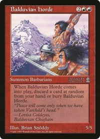Balduvian Horde (Oversized) [Oversize Cards] Magic: The Gathering