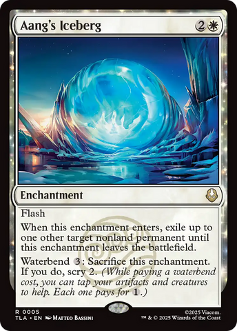 Aang's Iceberg [Avatar: The Last Airbender] Magic: The Gathering