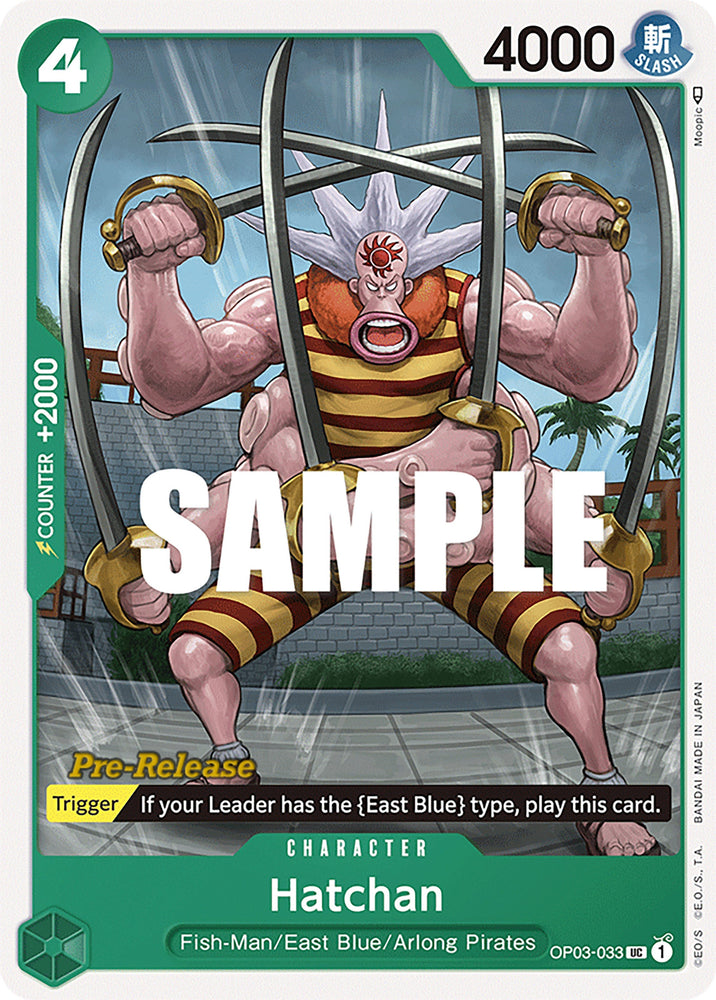 Hatchan [Pillars of Strength Pre-Release Cards] Bandai