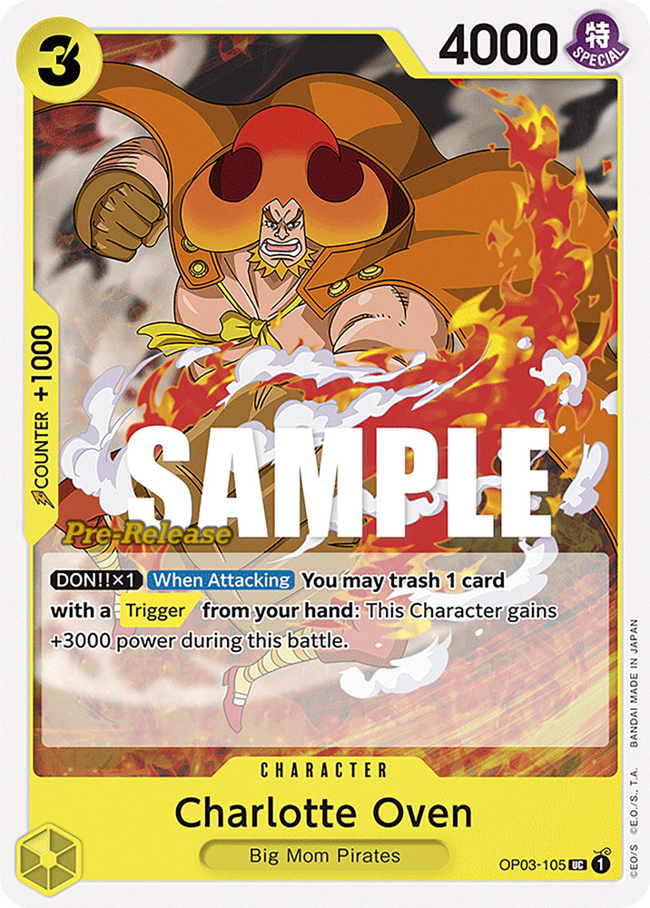 Charlotte Oven [Pillars of Strength Pre-Release Cards] Bandai