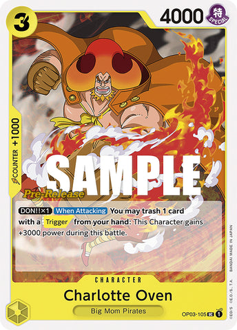 Charlotte Oven [Pillars of Strength Pre-Release Cards] Bandai