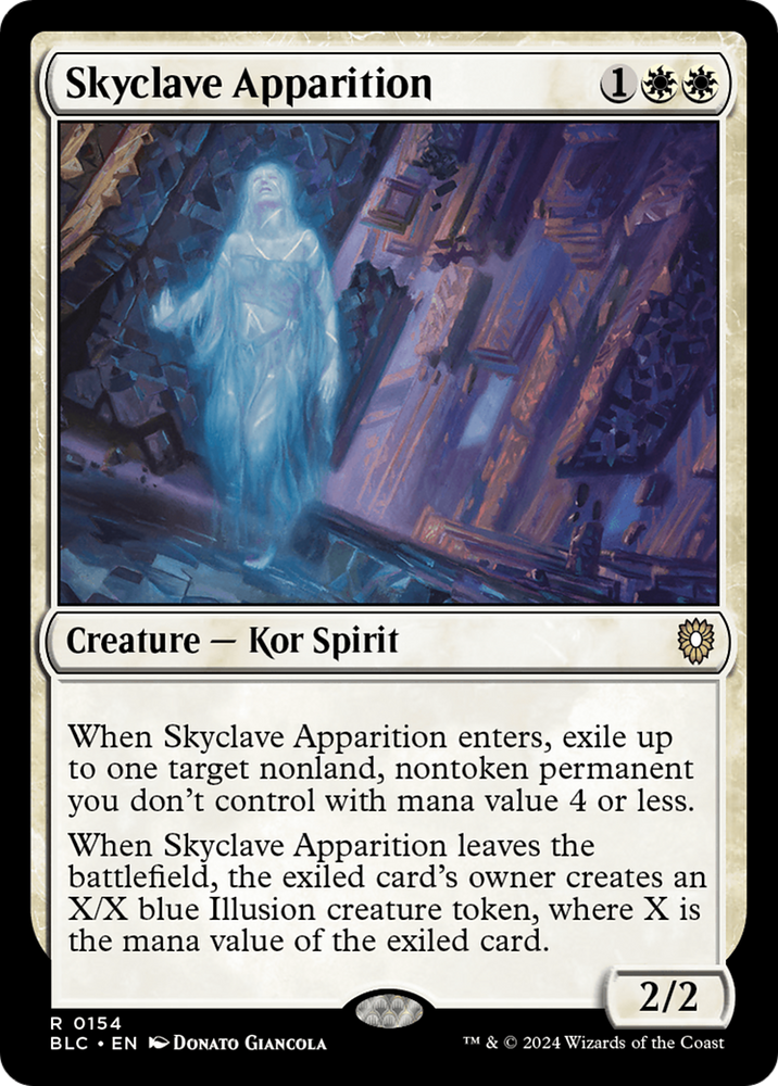 Skyclave Apparition [Bloomburrow Commander] Magic: The Gathering