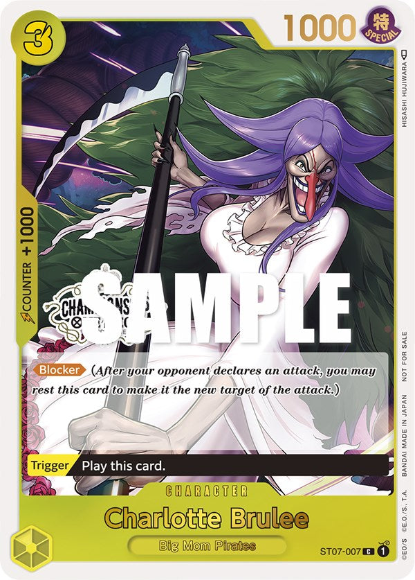 Charlotte Brulee (Store Championship Participation Pack) [One Piece Promotion Cards] Bandai