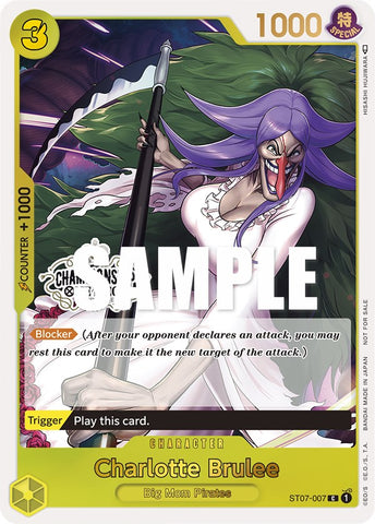 Charlotte Brulee (Store Championship Participation Pack) [One Piece Promotion Cards] Bandai