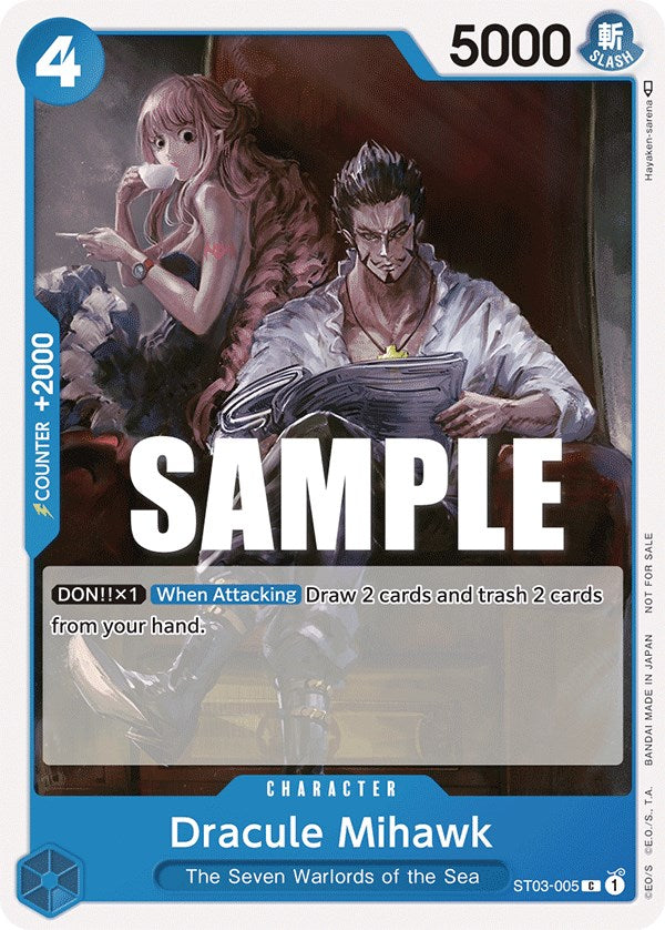 Dracule Mihawk (Tournament Pack Vol. 4) [One Piece Promotion Cards] Bandai
