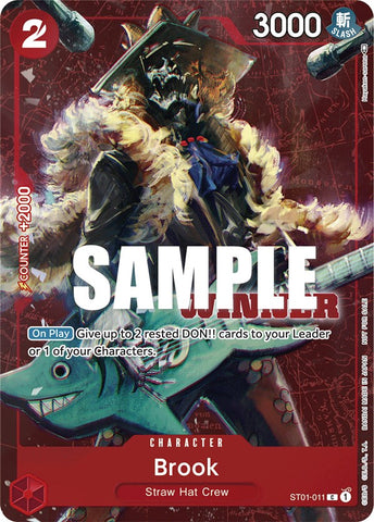 Brook (Tournament Pack Vol. 4) [Winner] [One Piece Promotion Cards] Bandai