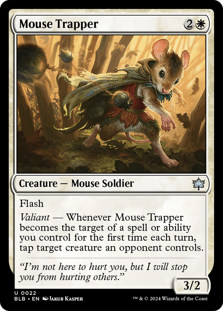 Mouse Trapper [Bloomburrow] Magic: The Gathering