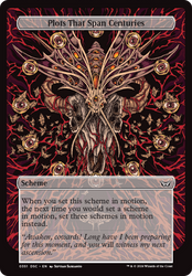 Plots That Span Centuries (Full Art) [Duskmourn: Archenemy] Magic: The Gathering