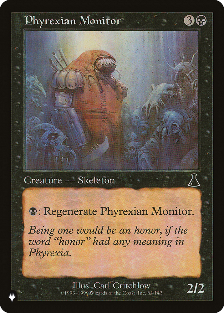 Phyrexian Monitor [The List] Magic: The Gathering