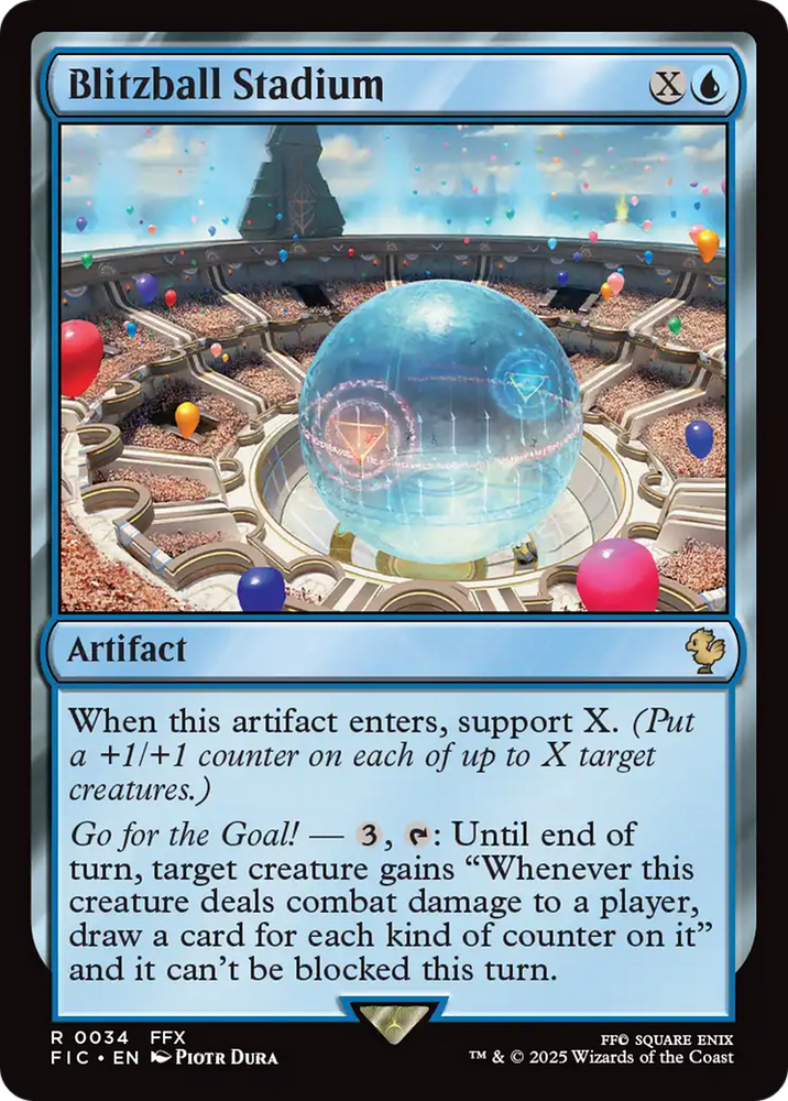Blitzball Stadium [FINAL FANTASY Commander] Magic: The Gathering