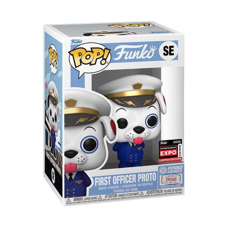 Funko Pop! Originals: LE3000 Proto The Dog as First Officer (2024 Limited Edition Entertainment Expo Shared Exclusive) FUNKO