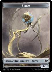 Servo // Ogre Double-Sided Token [Commander Masters Tokens] Magic: The Gathering