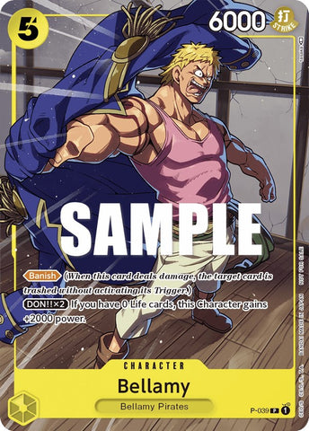 Bellamy (Pirates Party Vol. 4) [One Piece Promotion Cards] Bandai