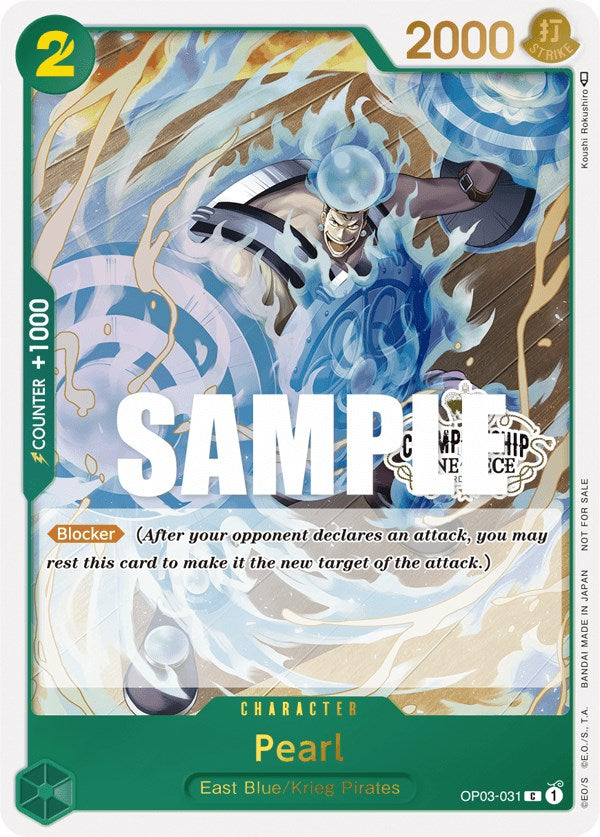 Pearl (Store Championship Participation Pack Vol. 2) [One Piece Promotion Cards] Bandai