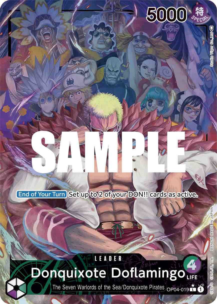 Donquixote Doflamingo (Alternate Art) [Kingdoms of Intrigue] Bandai