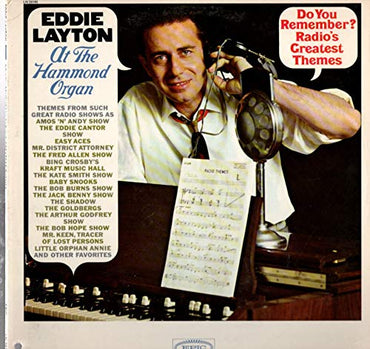 Eddie Layton: Do You Remember? Radio's Greatest Themes LP VG+/VG++ Canada Epic [Vinyl] Eddie Layton VINYL