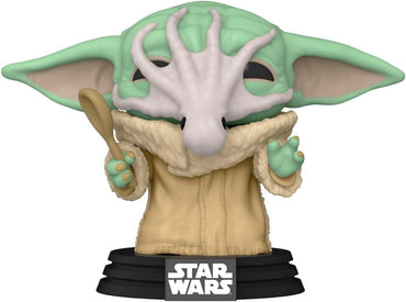 POP! Star Wars 469 Grogu with Chowder Squid Soup Creature Special Edition FUNKO