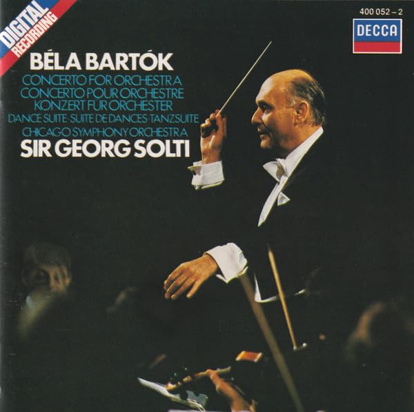 Bartok: Concerto for Orchestra Dance Suite Chicago Symphony Orchestra/Solti [Audio CD] CD