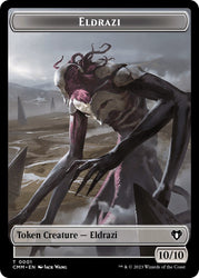 Eldrazi // Cat (0030) Double-Sided Token [Commander Masters Tokens] Magic: The Gathering