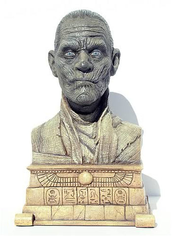 Mummy Bust Bank Borris Karloff FIGURE