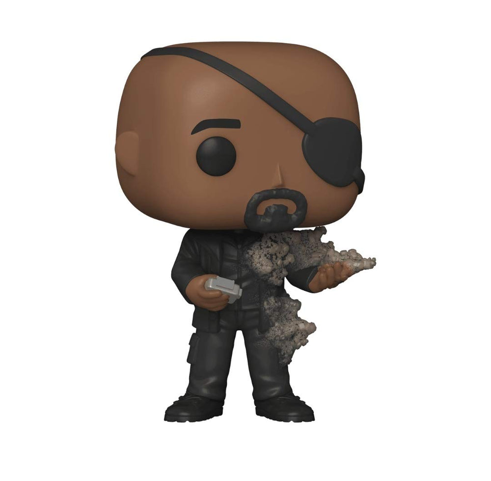 Funko Pop! Marvel Collector Corps Exclusive End Credits Nick Fury #694 w/ Free Acrylic Case FUNKO