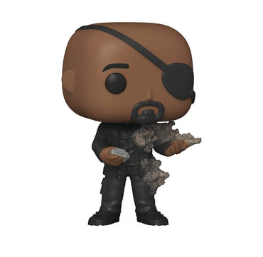 Funko Pop! Marvel Collector Corps Exclusive End Credits Nick Fury #694 w/ Free Acrylic Case FUNKO