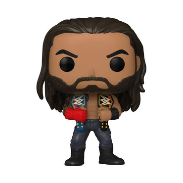 Funko POP! WWE: Roman Reigns with Belts - Collectable Vinyl Figure - Gift Idea - Official Merchandise - for Kids & Adults - Sports Fans - Model Figure for Collectors and Display FUNKO