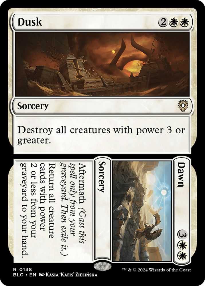 Dusk // Dawn [Bloomburrow Commander] Magic: The Gathering