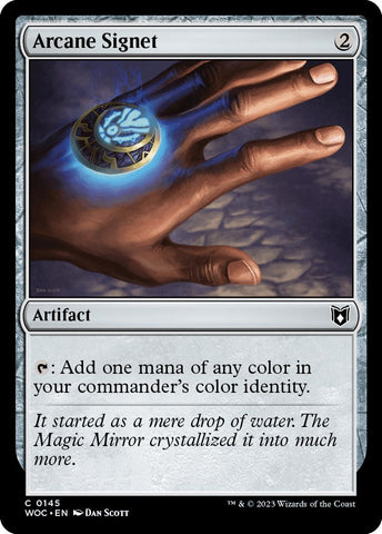 Arcane Signet [Wilds of Eldraine Commander] Magic: The Gathering