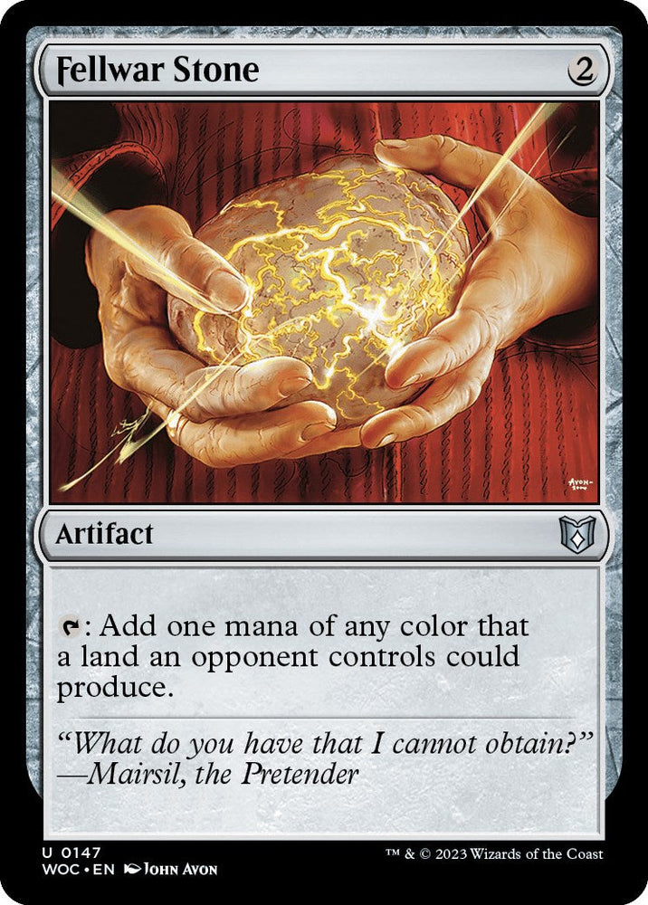 Fellwar Stone [Wilds of Eldraine Commander] Magic: The Gathering