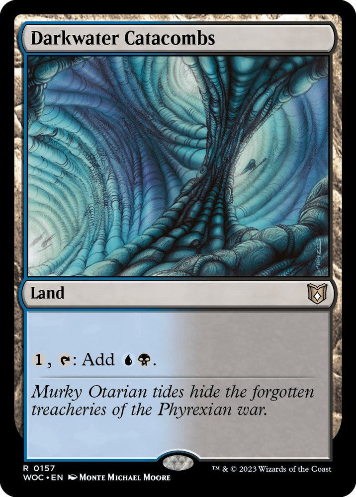 Darkwater Catacombs [Wilds of Eldraine Commander] Magic: The Gathering
