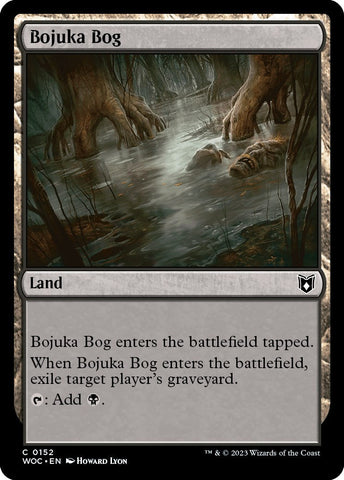 Bojuka Bog [Wilds of Eldraine Commander] Magic: The Gathering