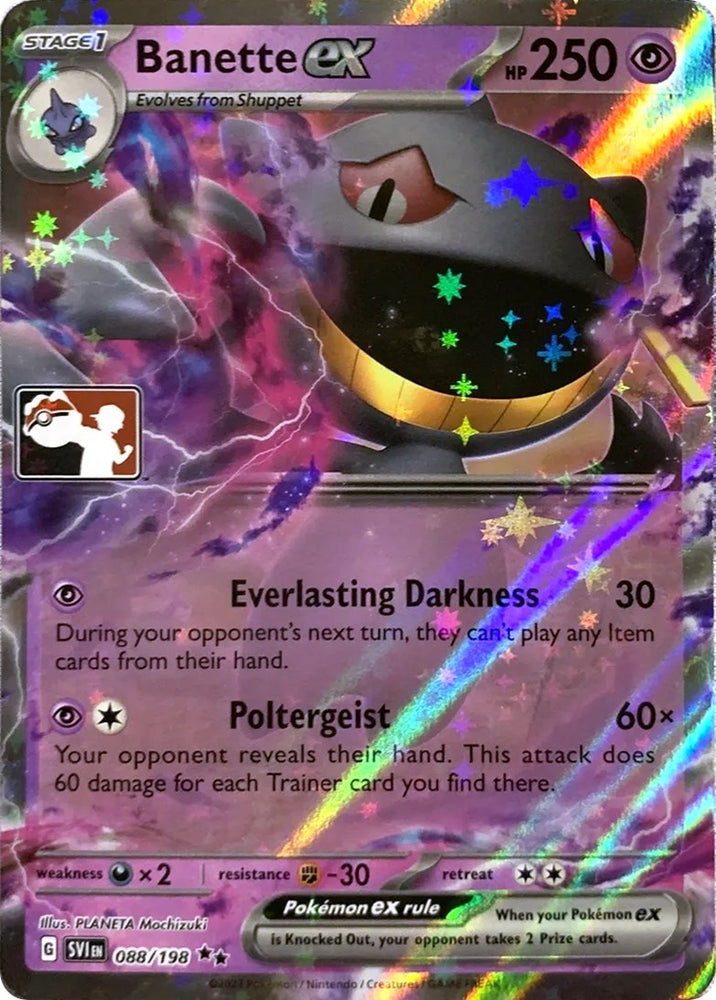 Banette ex (088/198) [Prize Pack Series Three] Pokémon
