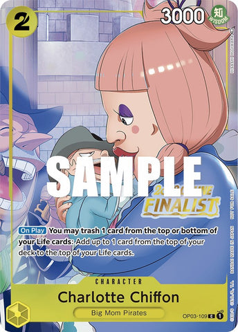 Charlotte Chiffon (Online Regional 2023) [Finalist] [One Piece Promotion Cards] Bandai