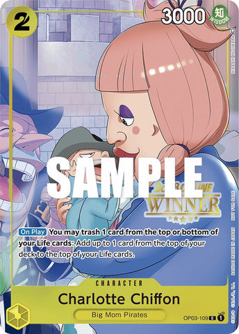 Charlotte Chiffon (Online Regional 2023) [Winner] [One Piece Promotion Cards] Bandai