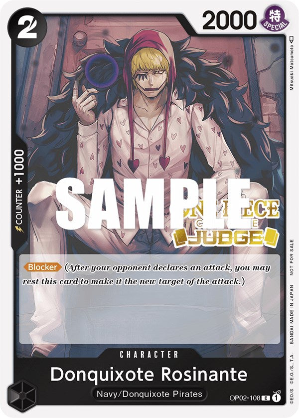 Donquixote Rosinante (Judge Pack Vol. 2) [One Piece Promotion Cards] Bandai
