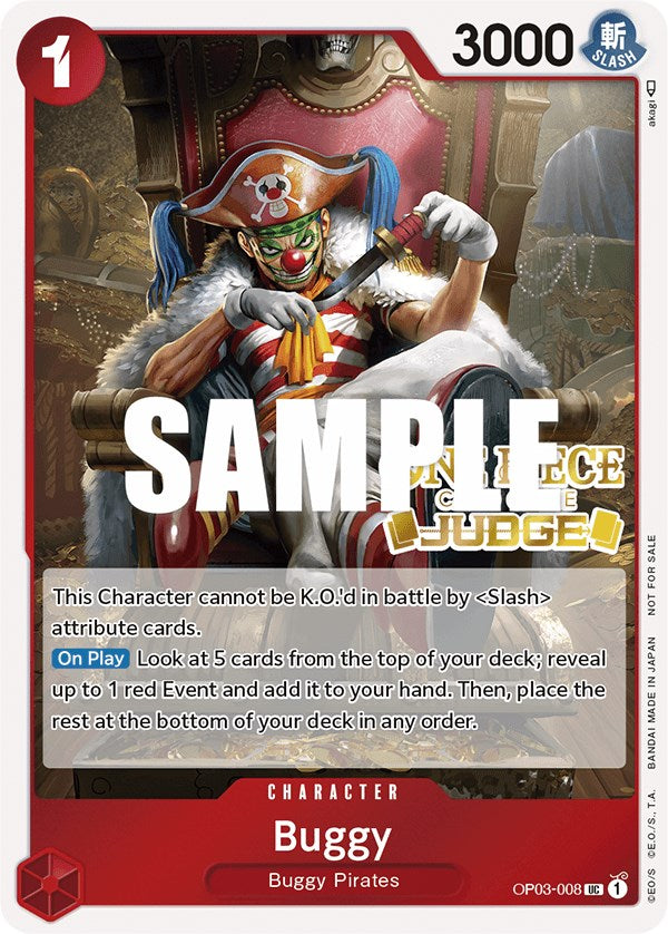 Buggy (Judge Pack Vol. 2) [One Piece Promotion Cards] Bandai
