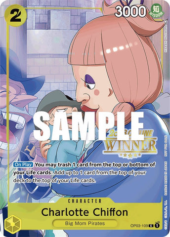 Charlotte Chiffon (Offline Regional 2023) [Winner] [One Piece Promotion Cards] Bandai