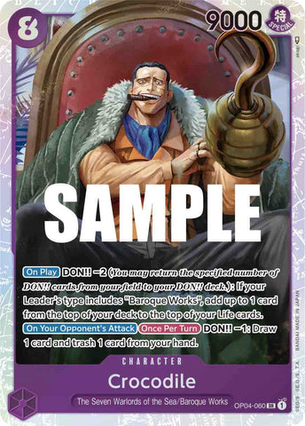 Crocodile [Kingdoms of Intrigue] Bandai