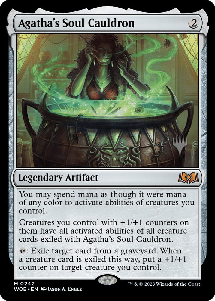 Agatha's Soul Cauldron (Promo Pack) [Wilds of Eldraine Promos] Magic: The Gathering