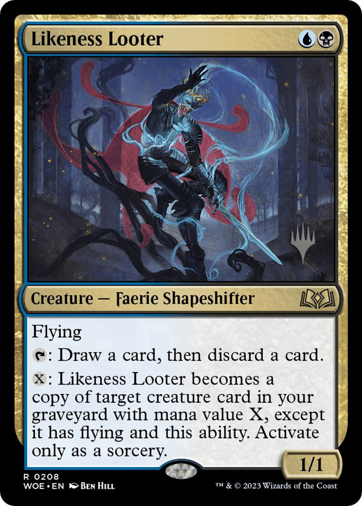 Likeness Looter (Promo Pack) [Wilds of Eldraine Promos] Magic: The Gathering
