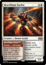 Heartflame Duelist // Heartflame Slash (Promo Pack) [Wilds of Eldraine Promos] Magic: The Gathering
