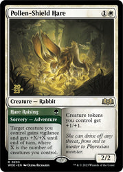 Pollen-Shield Hare // Hare Raising (Promo Pack) [Wilds of Eldraine Promos] Magic: The Gathering