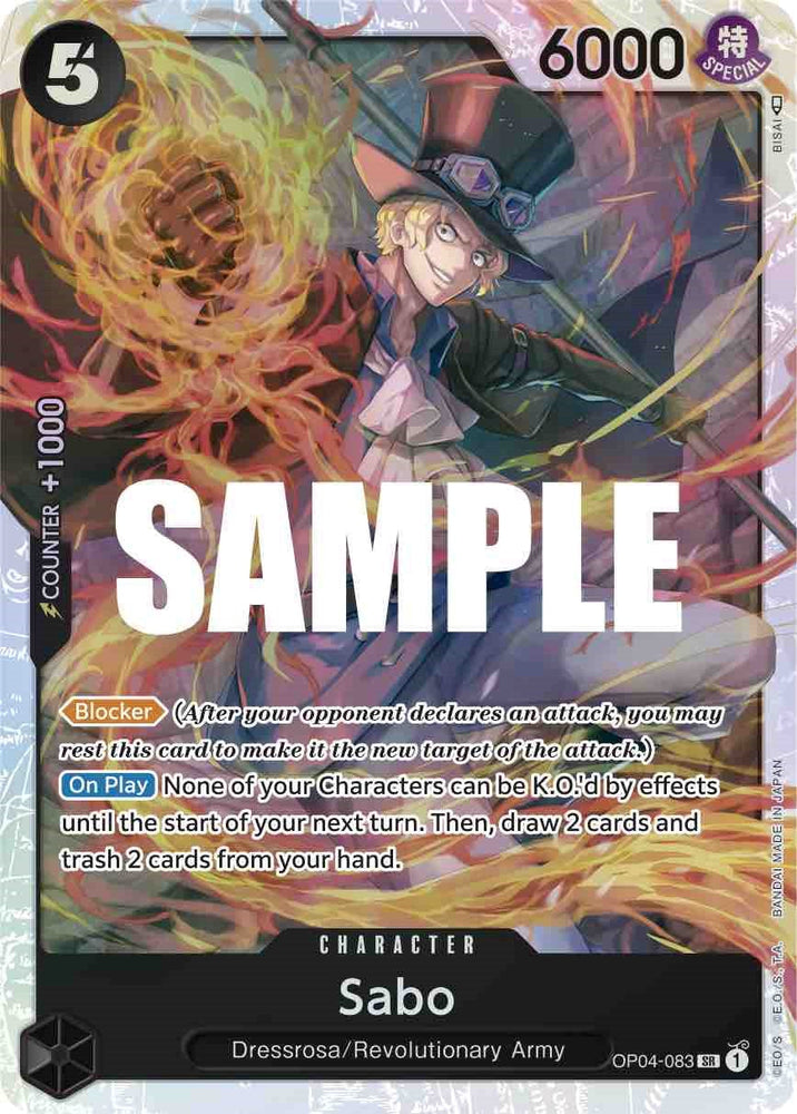 Sabo [Kingdoms of Intrigue] Bandai