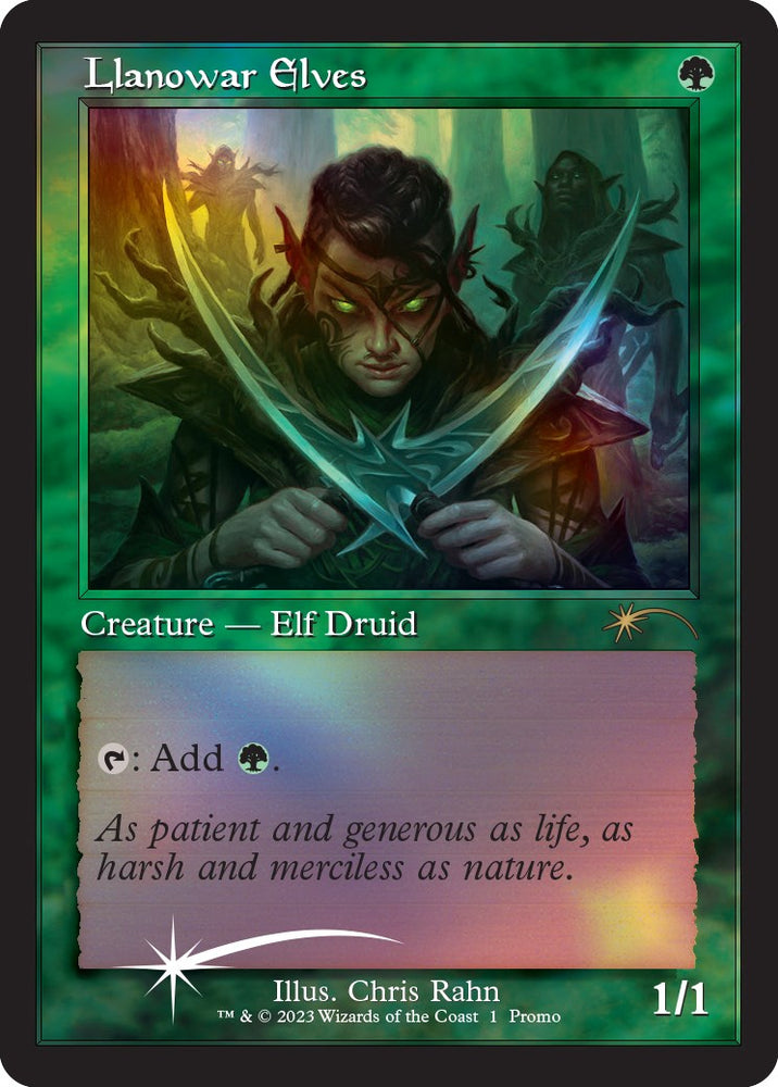 Llanowar Elves (Retro) [Media Promos] Magic: The Gathering