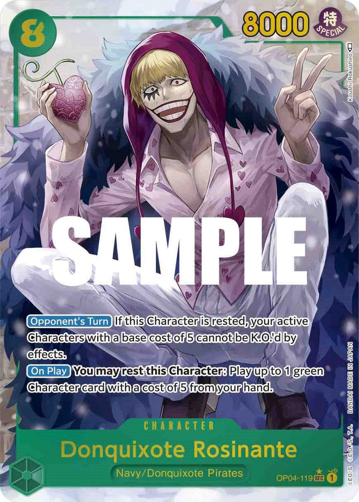 Donquixote Rosinante (Alternate Art) [Kingdoms of Intrigue] Bandai