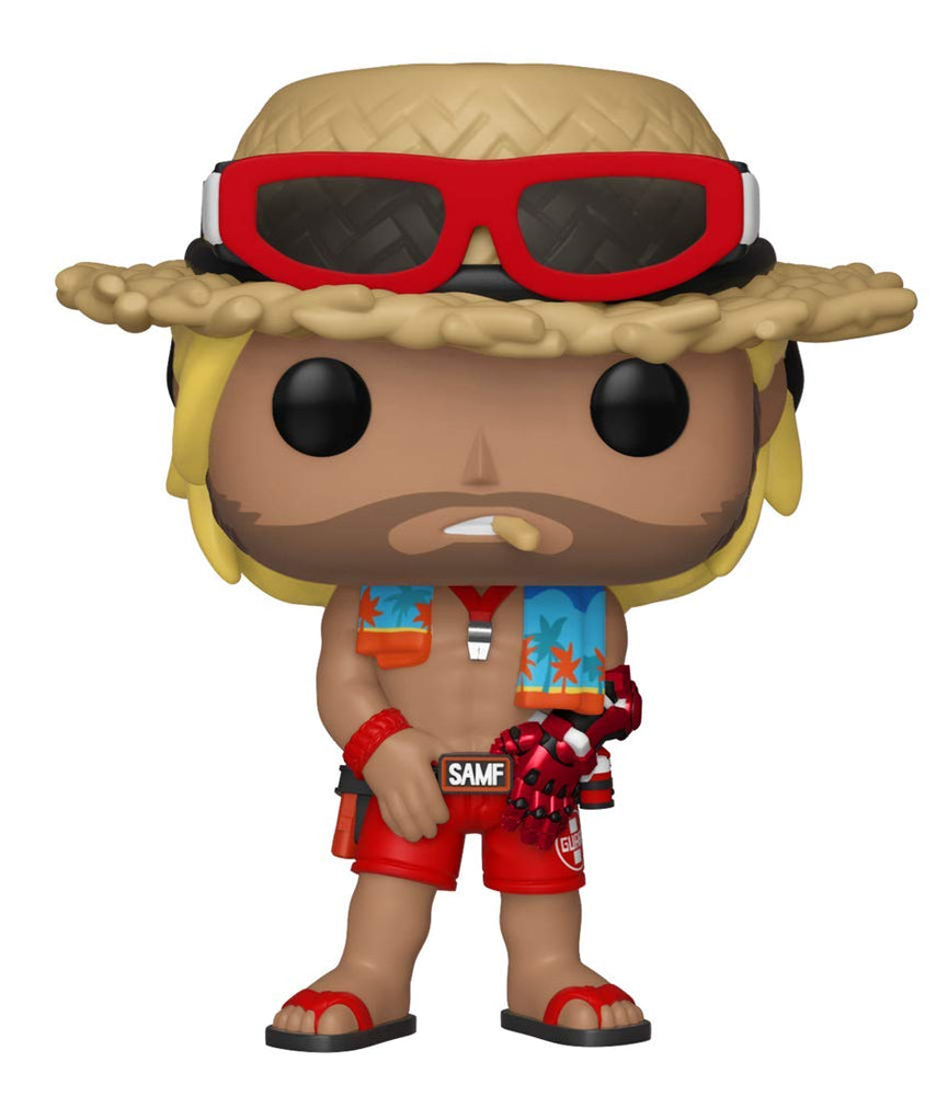 Funko Pop! Overwatch Lifeguard Beach McCree 2019 Shared Sticker Summer Convention Exclusive SDCC FUNKO